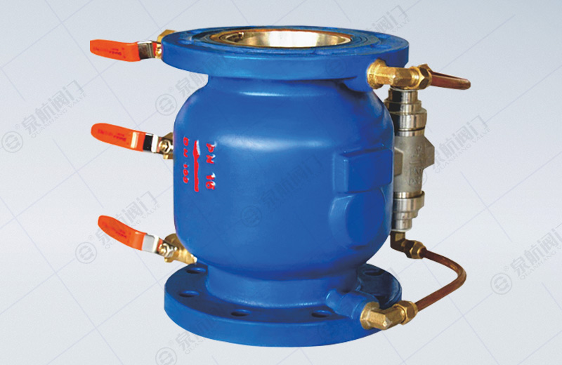 Straight-flow Low Resistance Backflow Peventer