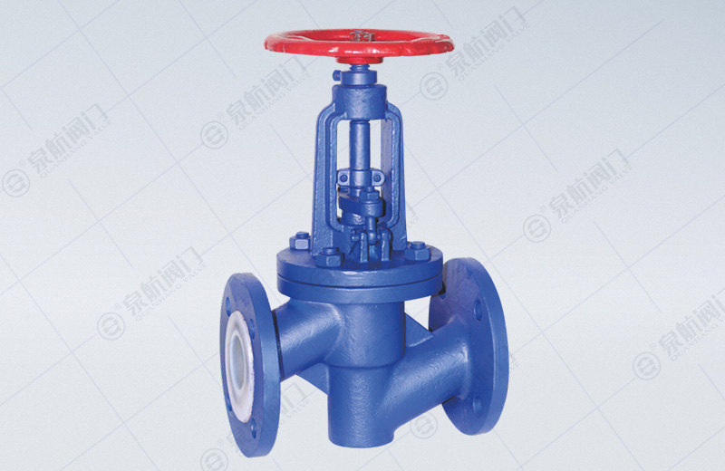 Fluorine Lined Globe Valve